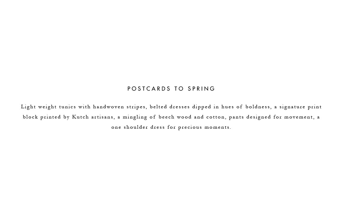 Postcards to Spring