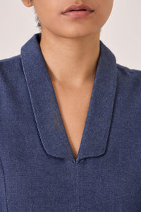 Maira Handloom Denim Waistcoat