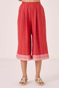 Braboune Handwoven Striped Pants