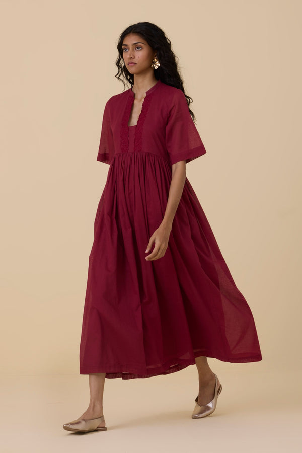 Sabah Cherry Cotton Dress