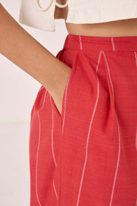 Braboune Handwoven Striped Pants