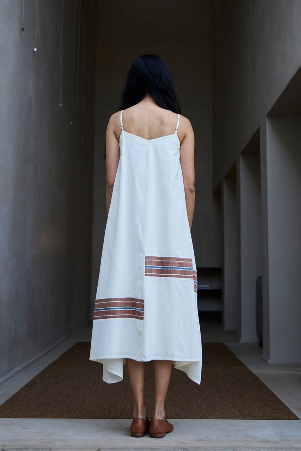 Jane Handwoven Striped Maxi Dress