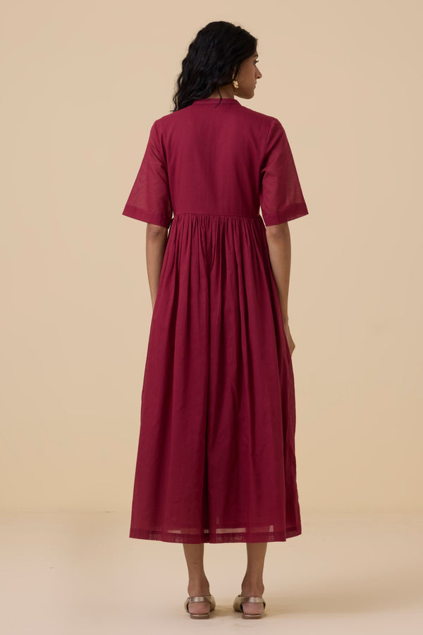 Sabah Cherry Cotton Dress