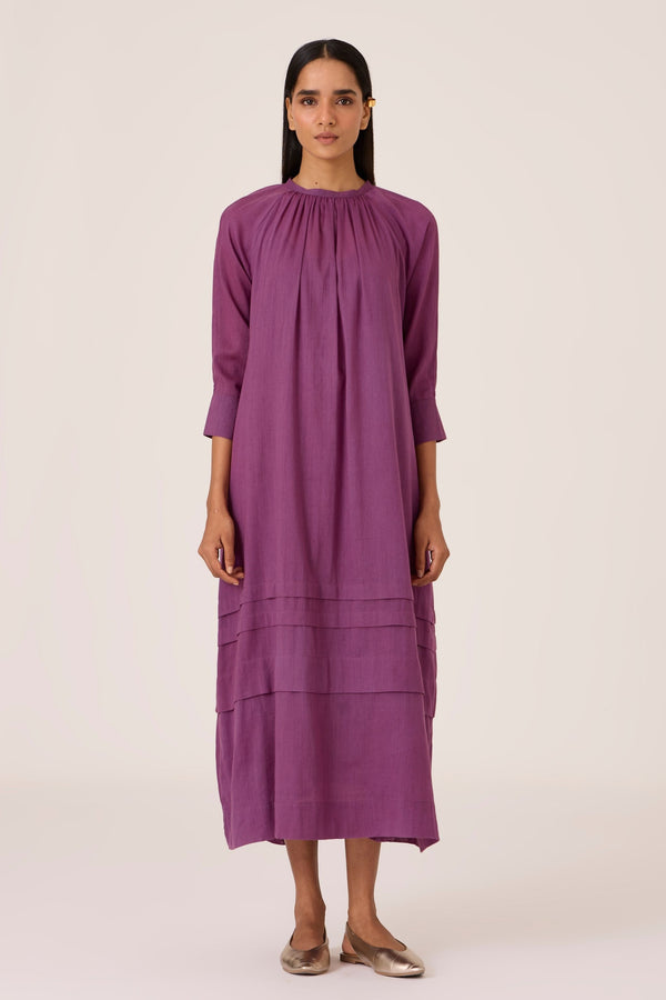 Fares Purple Dress