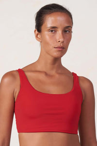 Ula Top - Scarlet