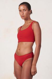 Ula Top - Scarlet