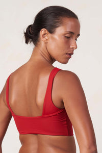 Ula Top - Scarlet