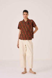 Aavish Block Print Shirt