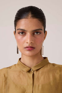 Zuri Yellow Handwoven Top