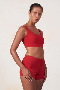 Ula Top - Scarlet