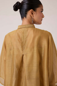 Zuri Yellow Handwoven Top