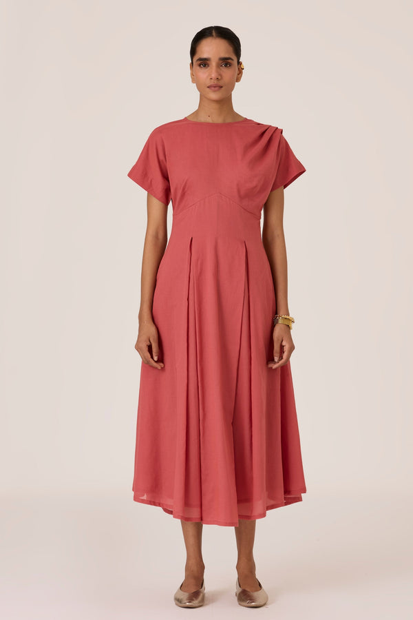 Sead Rouge Midi Dress