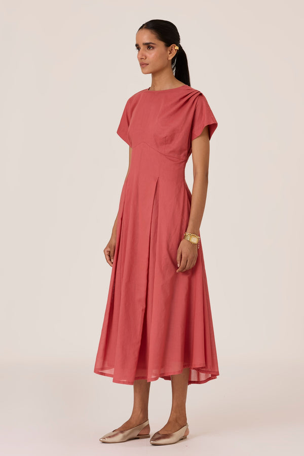 Sead Rouge Midi Dress