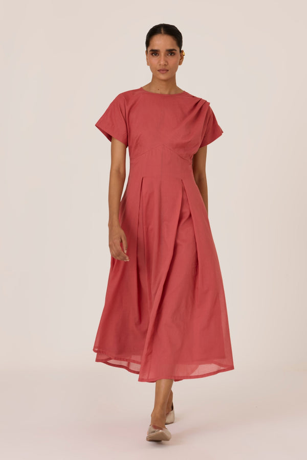 Sead Rouge Midi Dress