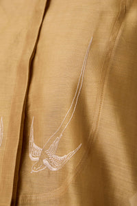 Zuri Yellow Handwoven Top