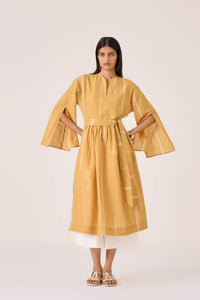 Lakmal Yellow Handwoven Set