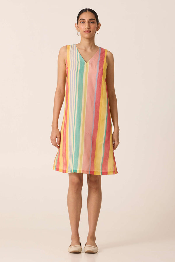 Kalapi Handwoven Shift Dress