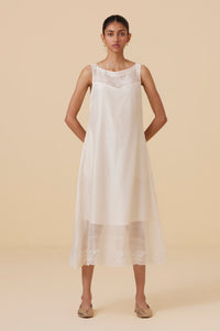 Reyah Handwoven Embroidered Dress