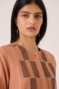Danuja Clay Handwoven Tunic