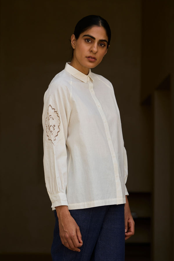 Yeji Handwoven Embroidered Shirt