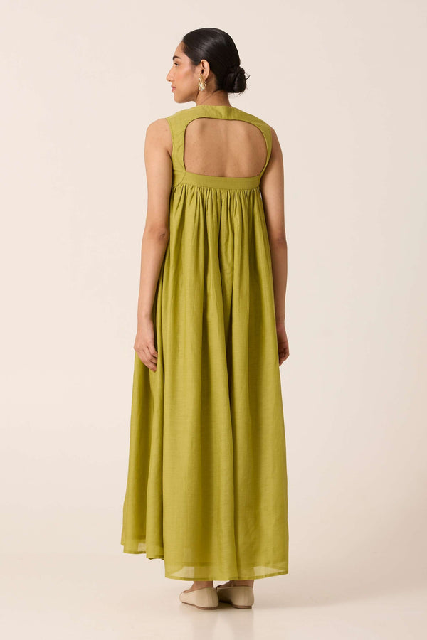 Selma Green Maxi Dress