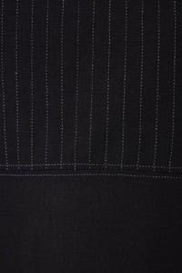 Nuwan Black Quilted Dress