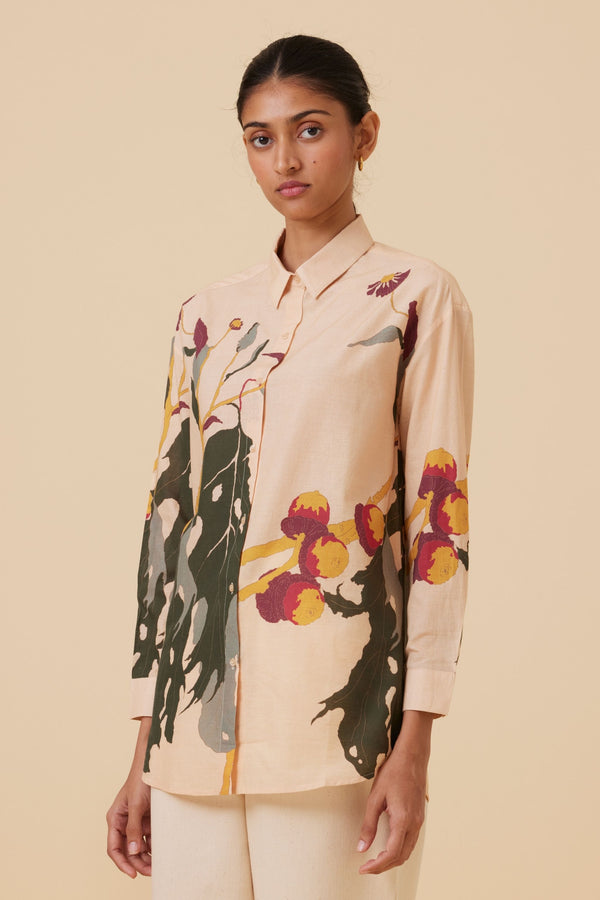 Reo Foliage Print Shirt