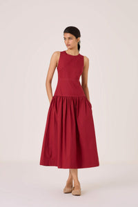 Nuwan Red Dress