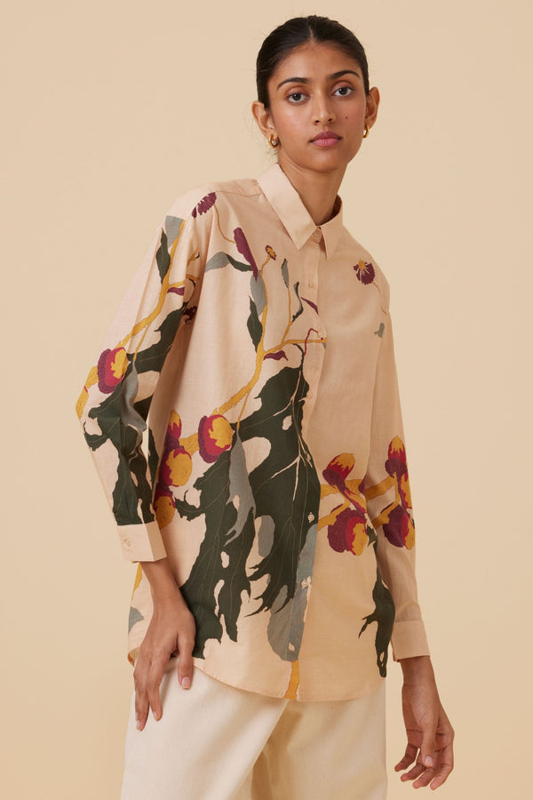 Reo Foliage Print Shirt