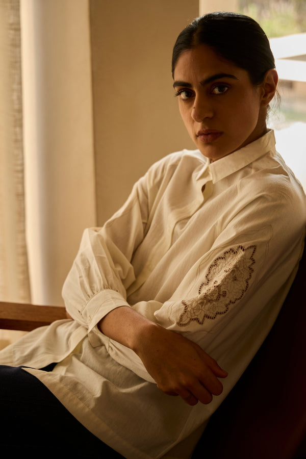 Yeji Handwoven Embroidered Shirt