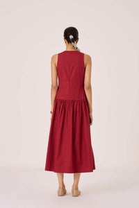 Nuwan Red Dress