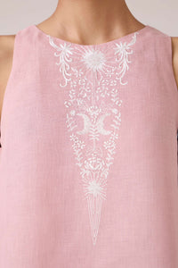 Evora Rose Embroidered Top