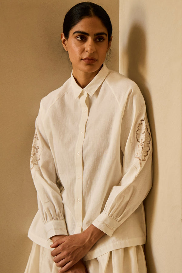 Yeji Handwoven Embroidered Shirt