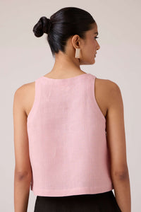 Evora Rose Embroidered Top
