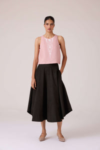 Evora Rose Embroidered Top
