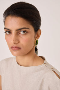 Janith Beige Linen Top