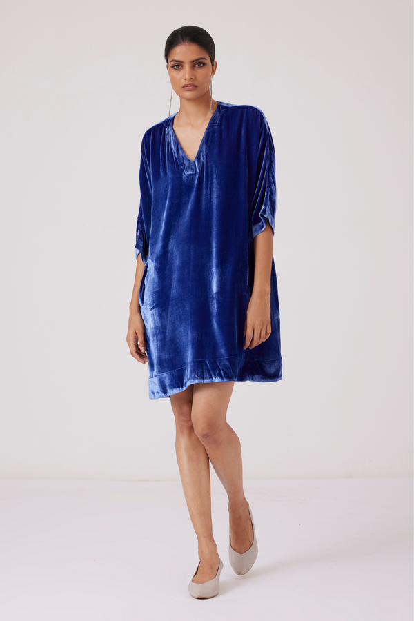 Stad Dress - Cobalt