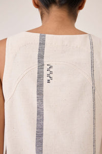 Nalaka Handwoven Cotton Shift Dress