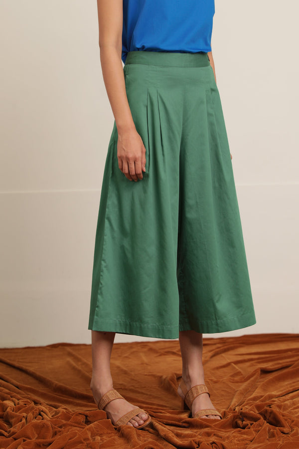 Freida Green Sustainable High Waist Wide Leg Pant For Women Online