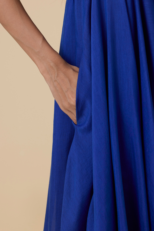 Latifa Blue Maxi Dress