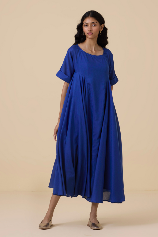 Latifa Blue Maxi Dress