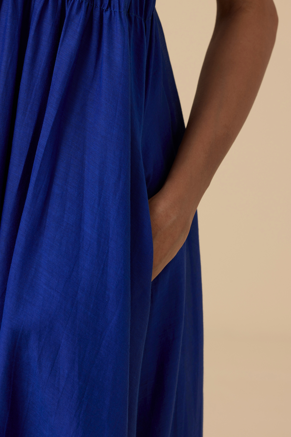 Iram Royal Blue Maxi Dress