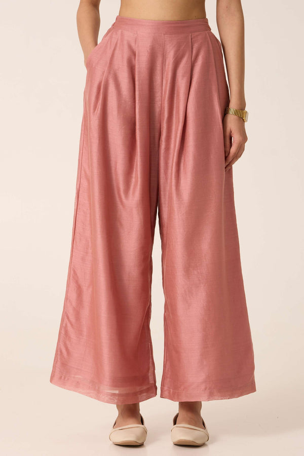 Jhumpa Pink Handwoven Co-ord