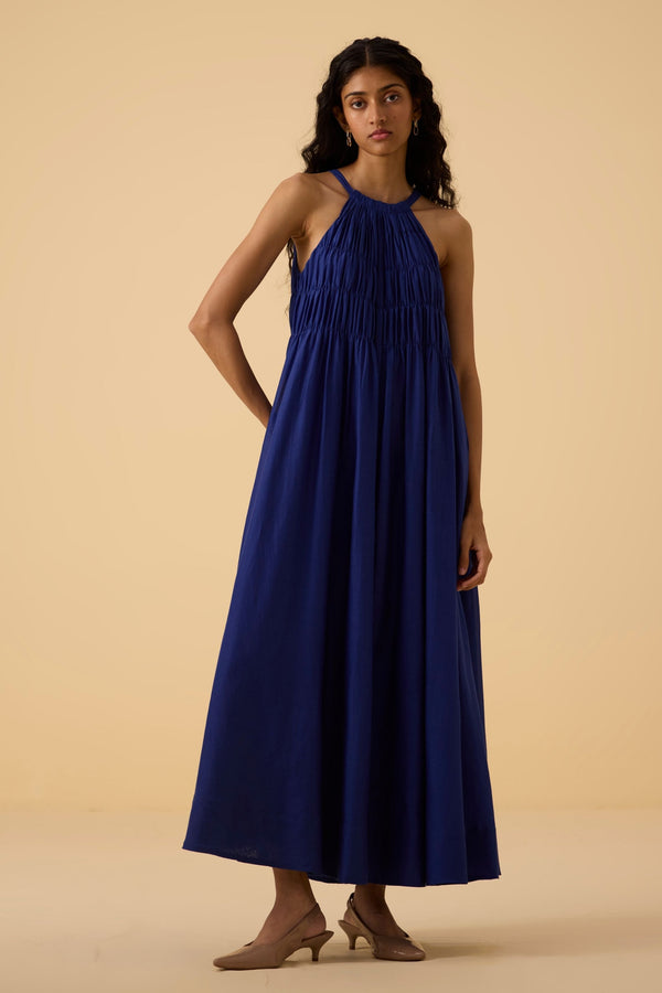 Iram Royal Blue Maxi Dress