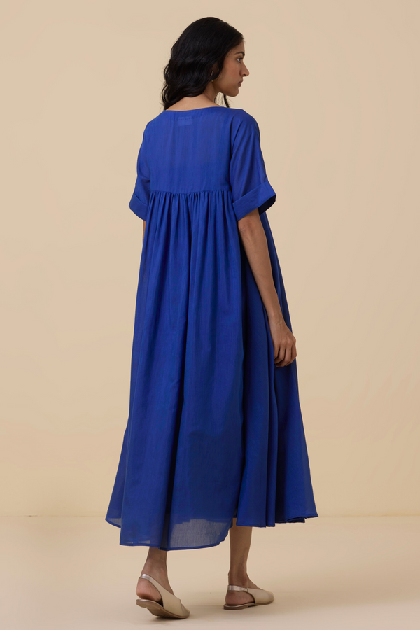 Latifa Blue Maxi Dress