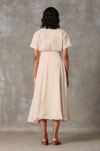 Miyake - Beige Stripes