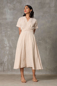 Miyake - Beige Stripes