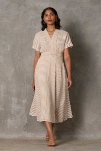 Miyake - Beige Stripes