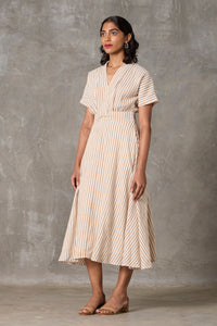 Miyake - Beige Stripes