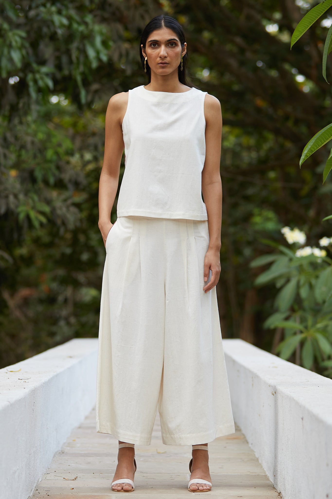 Freida Handwoven Relaxed Pants